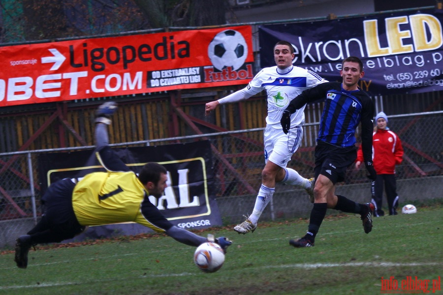 Mecz 20 kolejki I ligi: Olimpia Elblg - Zawisza Bydgoszcz 0-3, fot. 14