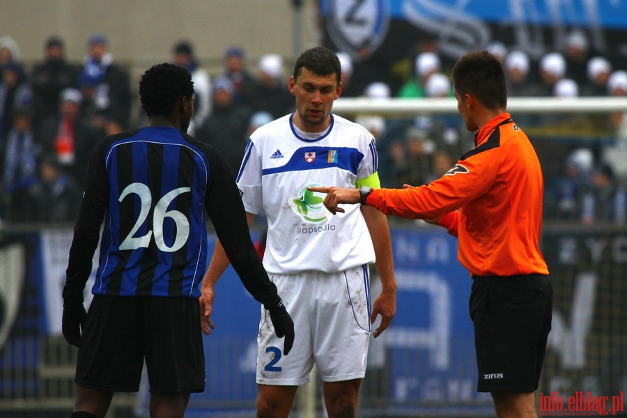 Mecz 20 kolejki I ligi: Olimpia Elblg - Zawisza Bydgoszcz 0-3, fot. 16