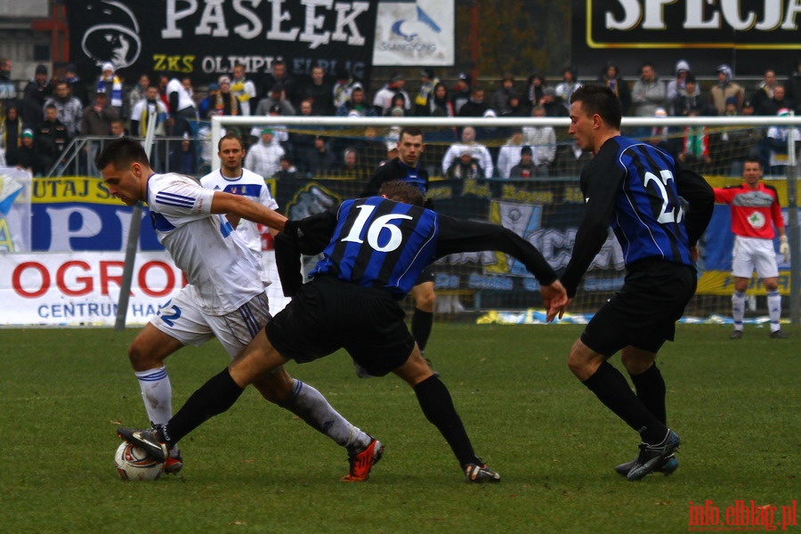 Mecz 20 kolejki I ligi: Olimpia Elblg - Zawisza Bydgoszcz 0-3, fot. 18