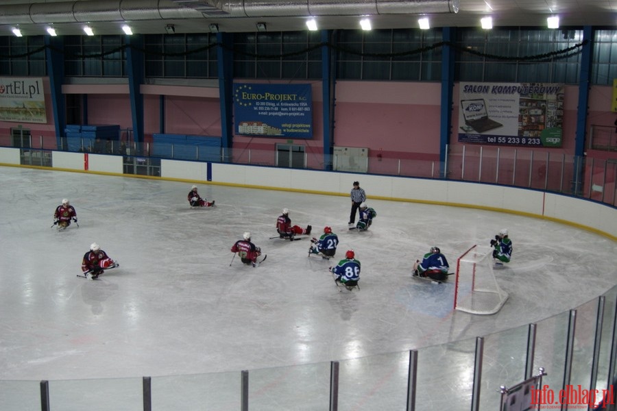 VI Midzynarodowy Turniej Hokeja na Sledach - mecz finaowy Polska-Rosja, fot. 5