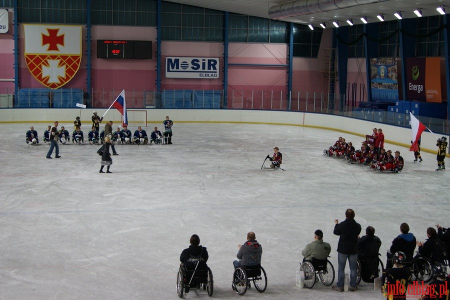 VI Midzynarodowy Turniej Hokeja na Sledach - mecz finaowy Polska-Rosja, fot. 26