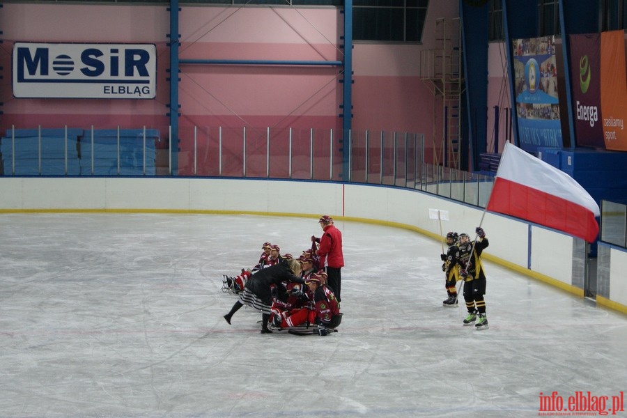 VI Midzynarodowy Turniej Hokeja na Sledach - mecz finaowy Polska-Rosja, fot. 28