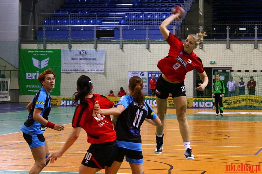 Mecz 11 kolejki PGNiG Superligi Kobiet: Start Elblg - KPR Jelenia Gra 28:29, fot. 12