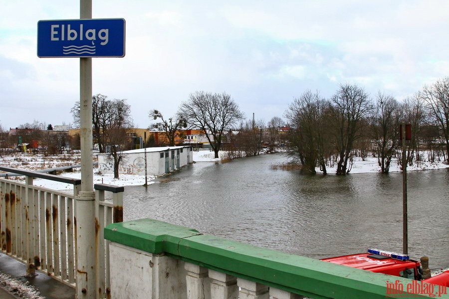 Stan pogotowia przeciwpowodziowego w Elblgu - Bulwar Zygmunta Augusta i ul. Grochowska, fot. 26