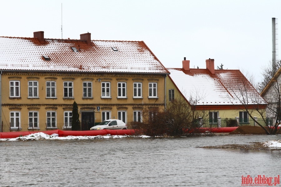 Stan pogotowia przeciwpowodziowego w Elblgu - Bulwar Zygmunta Augusta i ul. Grochowska, fot. 32