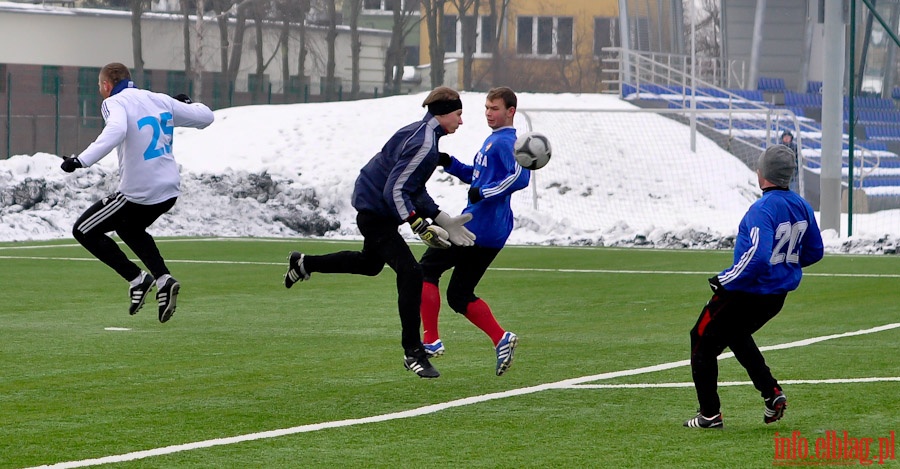 Mecz sparingowy Olimpia Elblg - Gwardia Koszalin 1-2, fot. 7