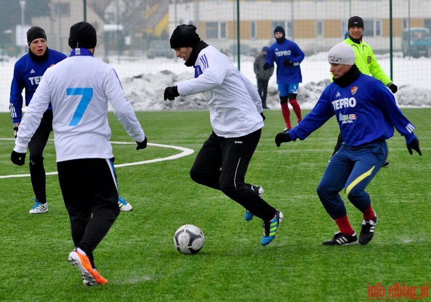 Mecz sparingowy Olimpia Elblg - Gwardia Koszalin 1-2, fot. 17