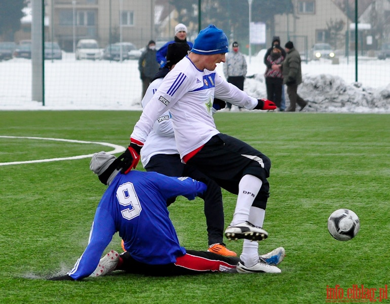 Mecz sparingowy Olimpia Elblg - Gwardia Koszalin 1-2, fot. 24