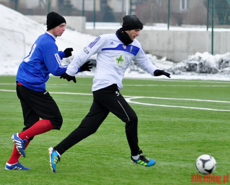 Mecz sparingowy Olimpia Elblg - Gwardia Koszalin 1-2, fot. 27