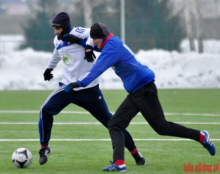 Mecz sparingowy Olimpia Elblg - Gwardia Koszalin 1-2, fot. 29