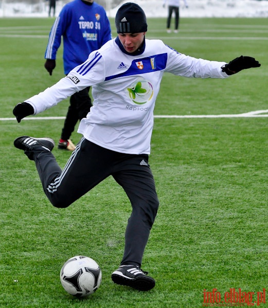 Mecz sparingowy Olimpia Elblg - Gwardia Koszalin 1-2, fot. 31