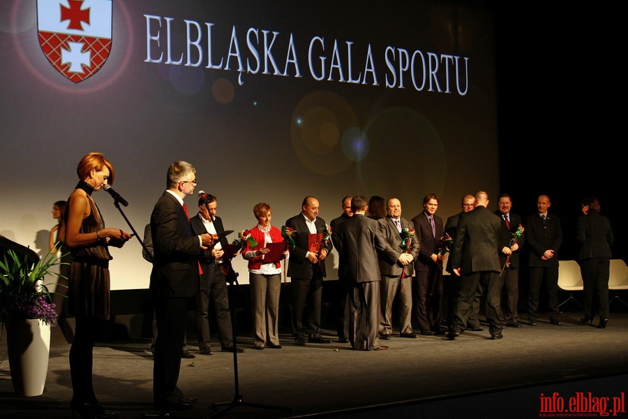 Gala Sportu i wrczenie nagrd Prezydenta Elblga sportowcom za rok 2011, fot. 7