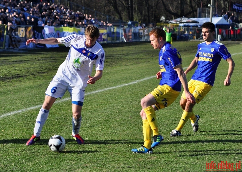 Mecz 22 kolejki I ligi: Olimpia Elblg - Arka Gdynia 1-4, fot. 1