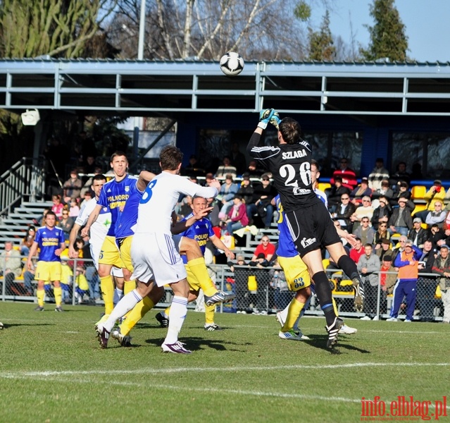 Mecz 22 kolejki I ligi: Olimpia Elblg - Arka Gdynia 1-4, fot. 2