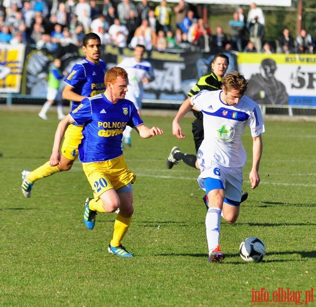 Mecz 22 kolejki I ligi: Olimpia Elblg - Arka Gdynia 1-4, fot. 3