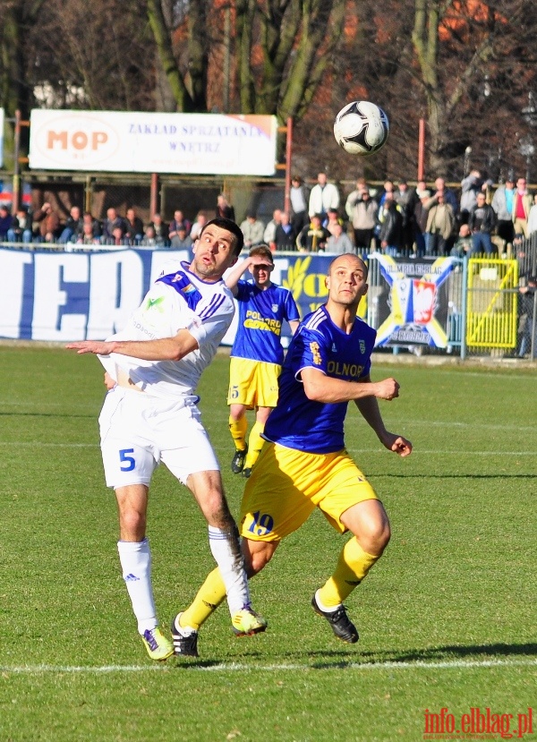 Mecz 22 kolejki I ligi: Olimpia Elblg - Arka Gdynia 1-4, fot. 4