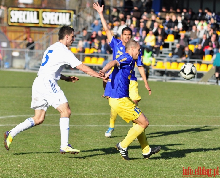 Mecz 22 kolejki I ligi: Olimpia Elblg - Arka Gdynia 1-4, fot. 5