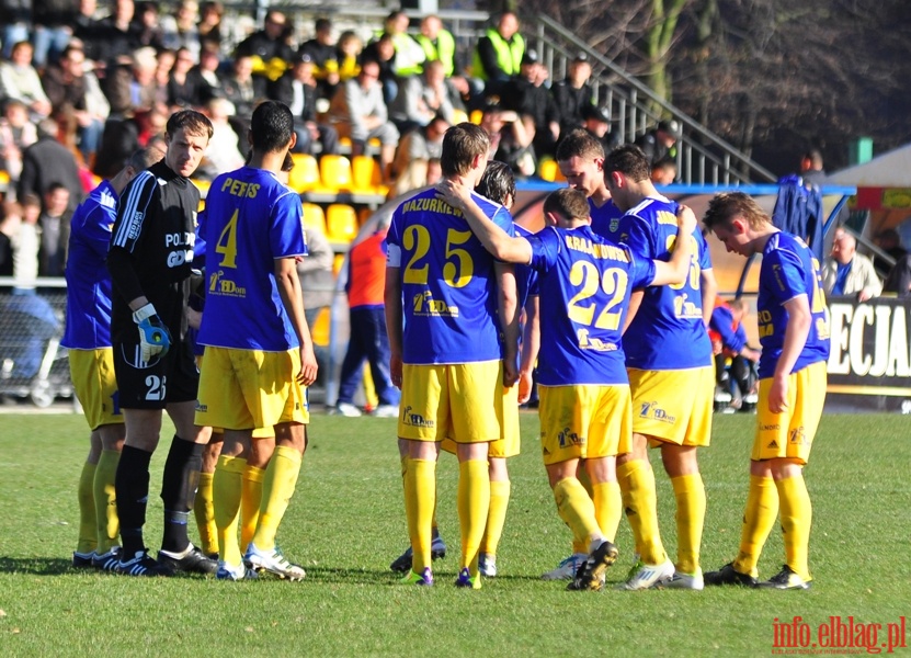 Mecz 22 kolejki I ligi: Olimpia Elblg - Arka Gdynia 1-4, fot. 7