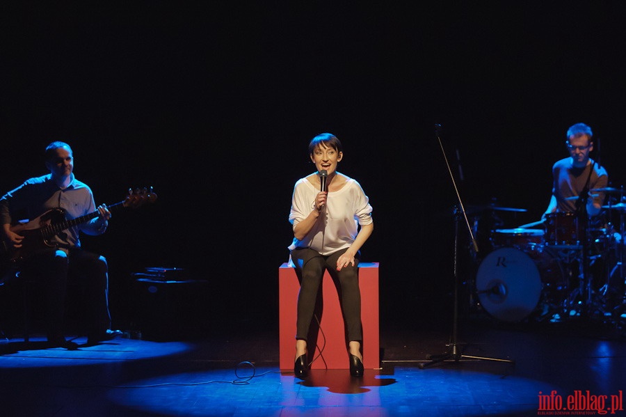 Elblska Wiosna Teatralna - Recital Katarzyny Groniec, fot. 7