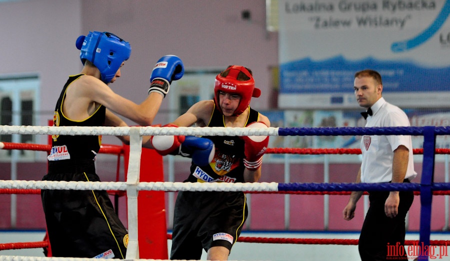 Midzynarodowy Mecz Bokserski o Puchar Prezydenta Elblga - KSW „Tygrys” vs Angered Boxing Club Gteborg (Szwecja), fot. 11