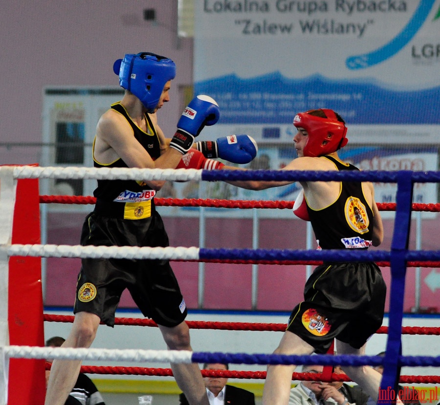 Midzynarodowy Mecz Bokserski o Puchar Prezydenta Elblga - KSW „Tygrys” vs Angered Boxing Club Gteborg (Szwecja), fot. 12