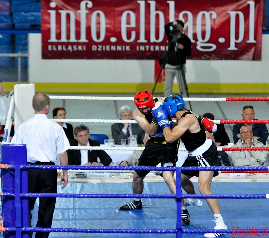 Midzynarodowy Mecz Bokserski o Puchar Prezydenta Elblga - KSW „Tygrys” vs Angered Boxing Club Gteborg (Szwecja), fot. 17