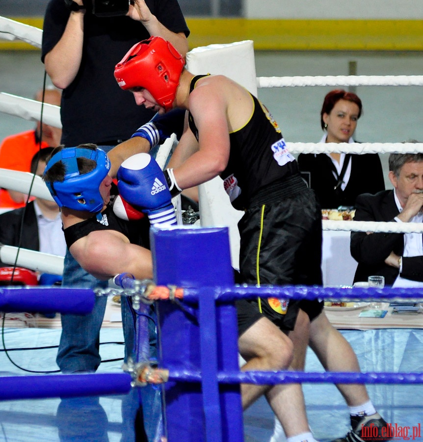 Midzynarodowy Mecz Bokserski o Puchar Prezydenta Elblga - KSW „Tygrys” vs Angered Boxing Club Gteborg (Szwecja), fot. 21