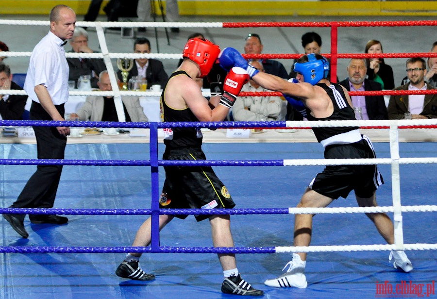 Midzynarodowy Mecz Bokserski o Puchar Prezydenta Elblga - KSW „Tygrys” vs Angered Boxing Club Gteborg (Szwecja), fot. 22