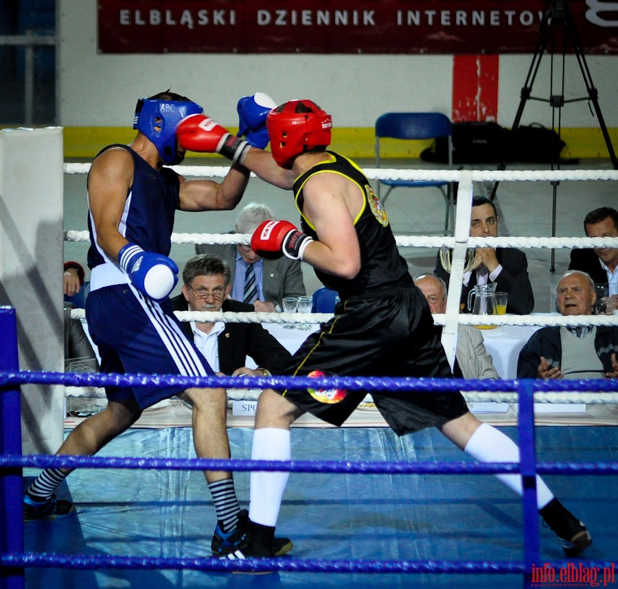 Midzynarodowy Mecz Bokserski o Puchar Prezydenta Elblga - KSW „Tygrys” vs Angered Boxing Club Gteborg (Szwecja), fot. 35