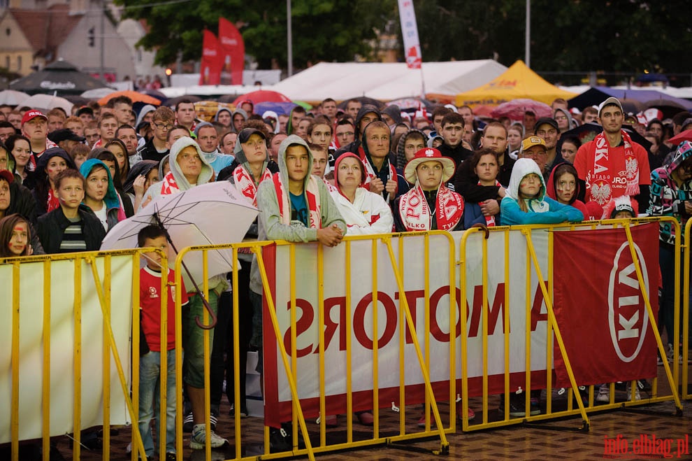 Elblska Strefa Kibica - mecz Polska - Rosja, fot. 39