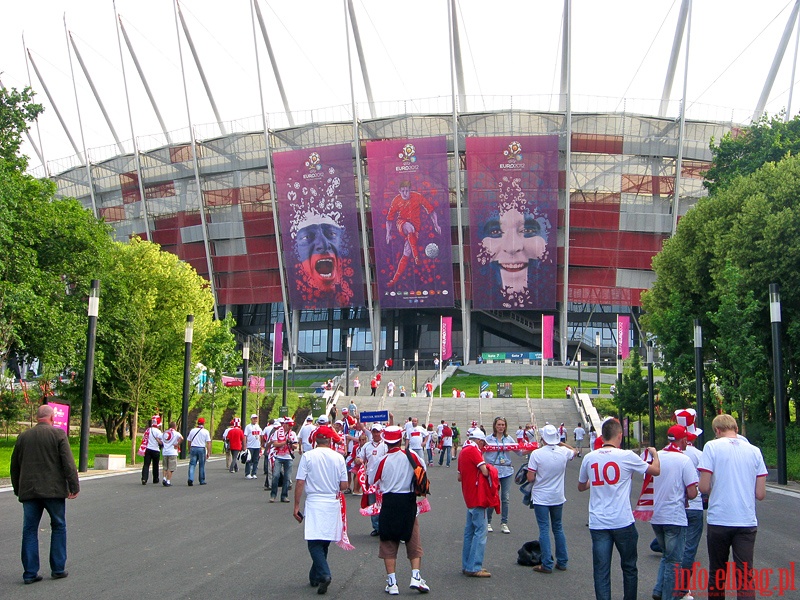 Relacja z meczu Polska - Rosja na Stadionie Narodowym, fot. 2