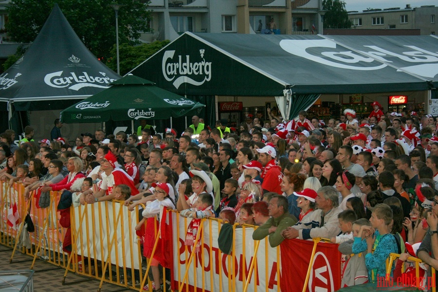 Mecz Polska-Czechy w Elblskiej Stefie Kibica (16.06.2012), fot. 7