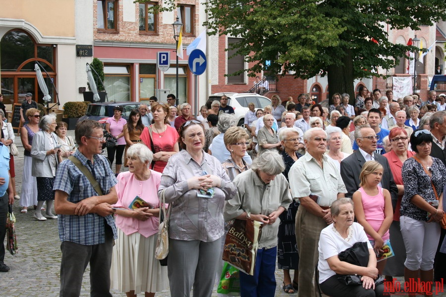 Poegnanie kopii jasnogrskiego obrazu Matki Boskiej w cudownej ikonie Nawiedzenia w Diecezji Elblskiej, fot. 36