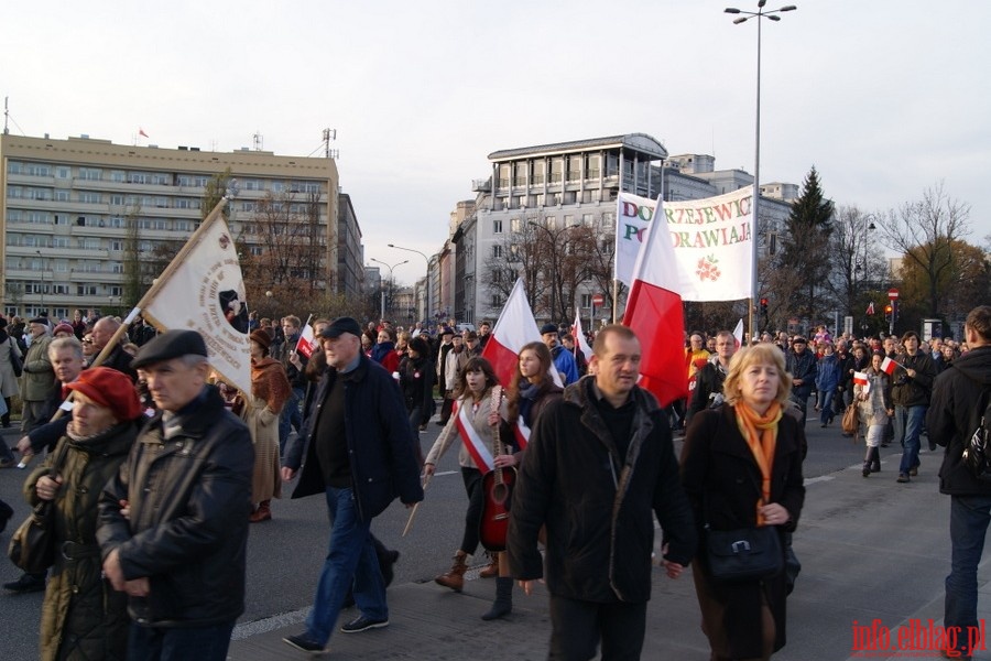 Przemarsz „Razem dla Niepodlegej” w Warszawie – 11.11.2012, fot. 48