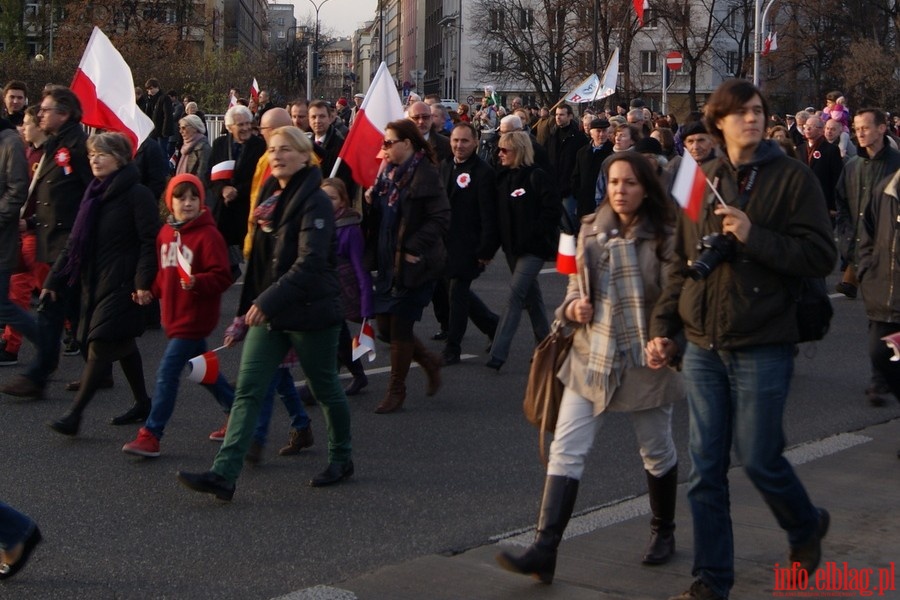 Przemarsz „Razem dla Niepodlegej” w Warszawie – 11.11.2012, fot. 49