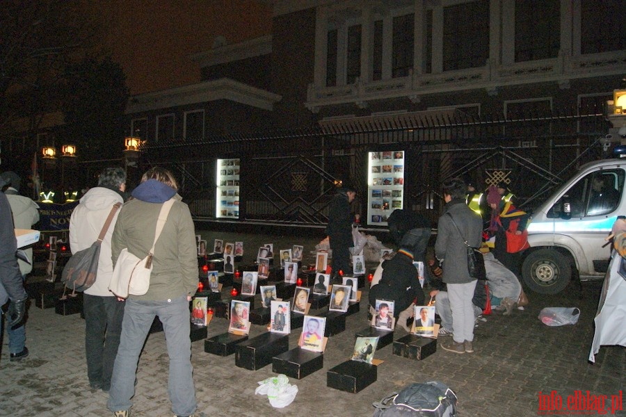 Manifestacja w Warszawie w obronie Tybetu, fot. 31