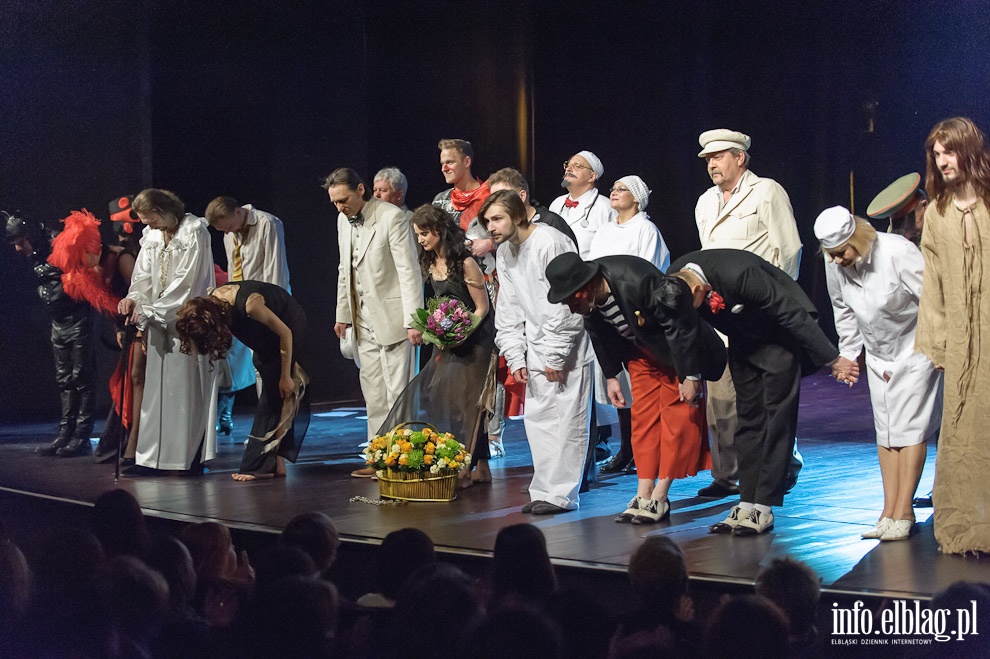 12. Elblska Wiosna Teatralna - wystp EOK oraz spektakl Mistrz i Magorzata, fot. 20