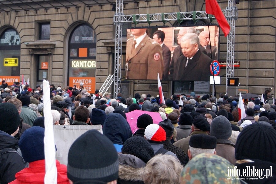 Warszawskie obchody upamitniajce trzeci rocznic katastrofy smoleskiej , fot. 11