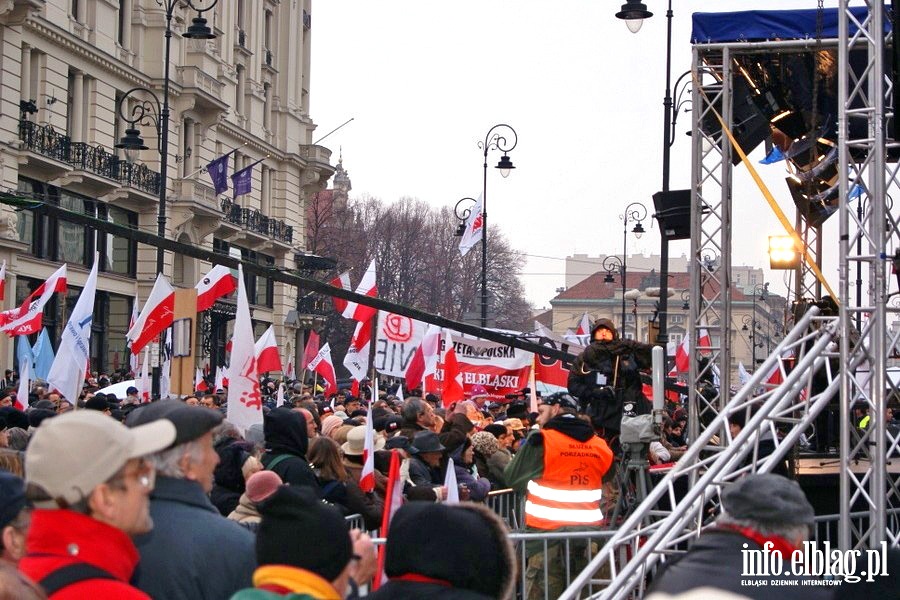 Warszawskie obchody upamitniajce trzeci rocznic katastrofy smoleskiej , fot. 16