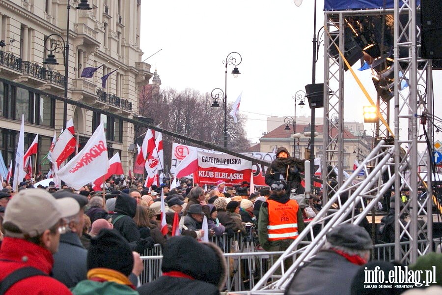 Warszawskie obchody upamitniajce trzeci rocznic katastrofy smoleskiej , fot. 18