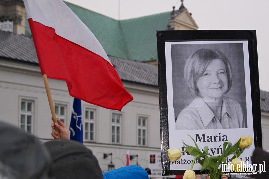 Warszawskie obchody upamitniajce trzeci rocznic katastrofy smoleskiej , fot. 24