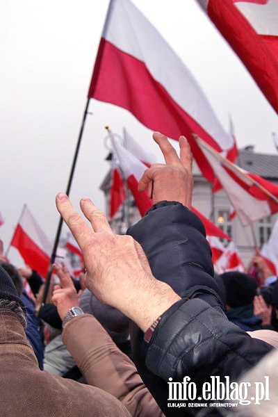 Warszawskie obchody upamitniajce trzeci rocznic katastrofy smoleskiej , fot. 27