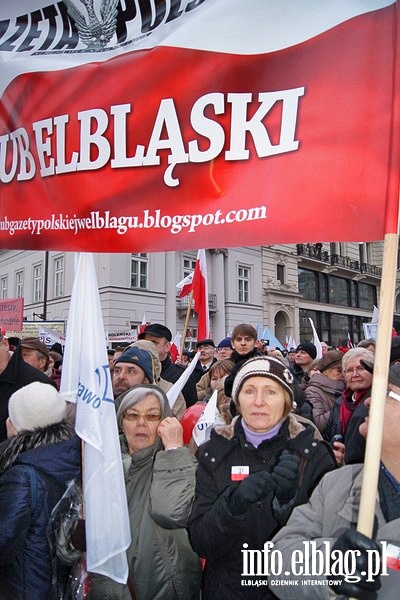 Warszawskie obchody upamitniajce trzeci rocznic katastrofy smoleskiej , fot. 28