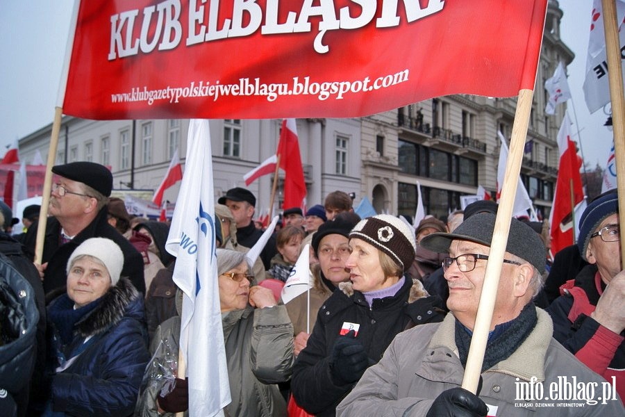 Warszawskie obchody upamitniajce trzeci rocznic katastrofy smoleskiej , fot. 29