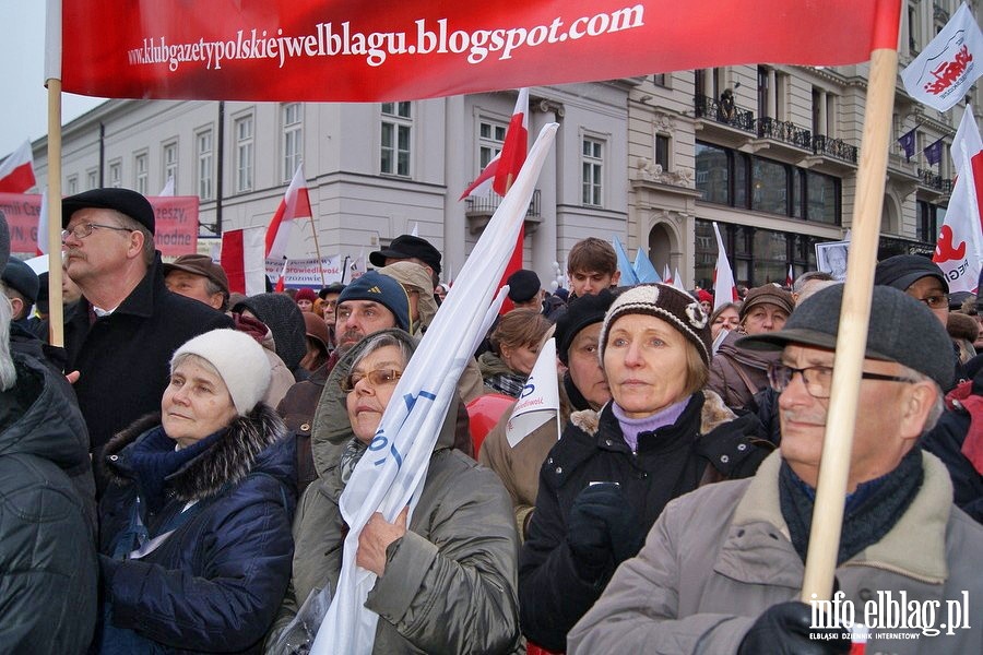 Warszawskie obchody upamitniajce trzeci rocznic katastrofy smoleskiej , fot. 30