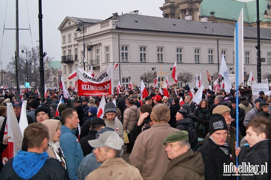 Warszawskie obchody upamitniajce trzeci rocznic katastrofy smoleskiej , fot. 34