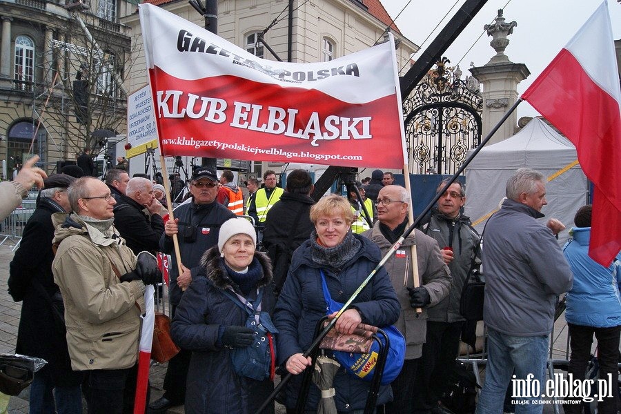 Warszawskie obchody upamitniajce trzeci rocznic katastrofy smoleskiej , fot. 35