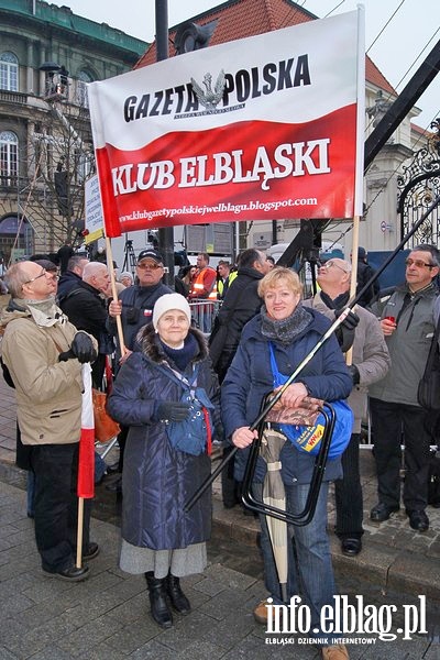 Warszawskie obchody upamitniajce trzeci rocznic katastrofy smoleskiej , fot. 36