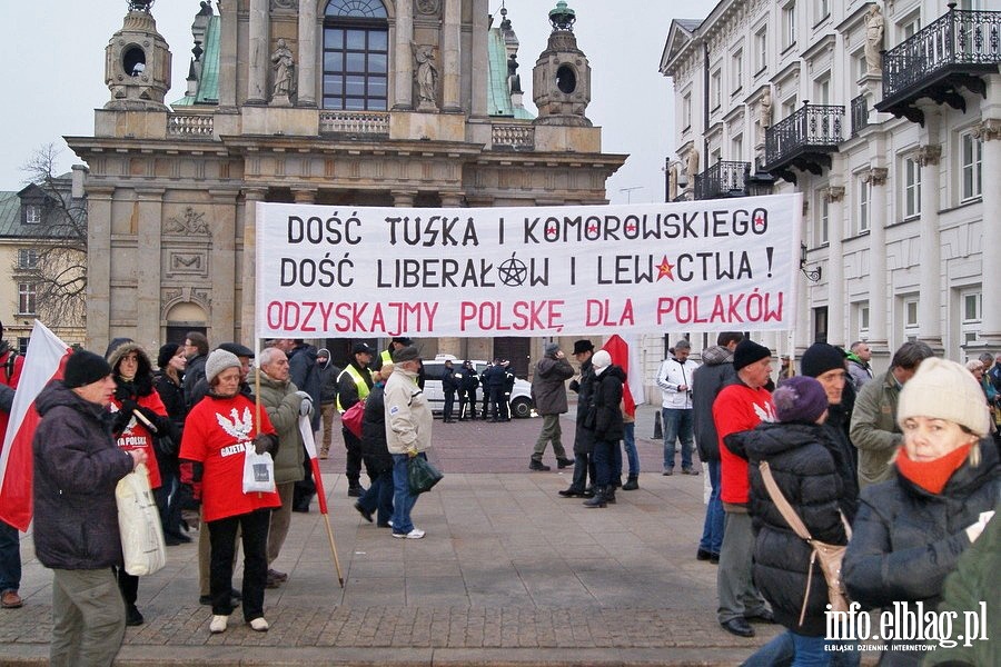 Warszawskie obchody upamitniajce trzeci rocznic katastrofy smoleskiej , fot. 37