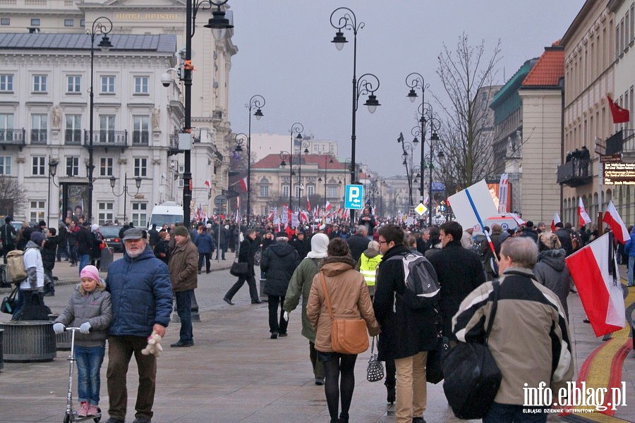 Warszawskie obchody upamitniajce trzeci rocznic katastrofy smoleskiej , fot. 39